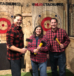 Haartz Group Axe Throwing