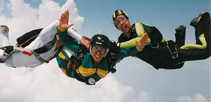 Skydiving in Grand Bend Ontario
